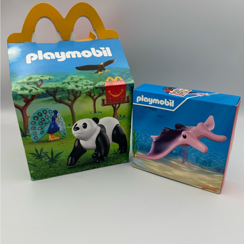 Playmobil McDonald’s Happy‎ Meal Stingray Sealed Box Europe Exclusive Rare